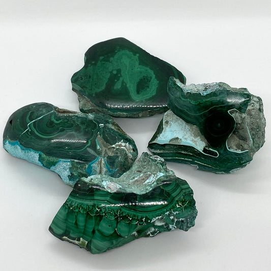 Malachite One Face Polished - Medium