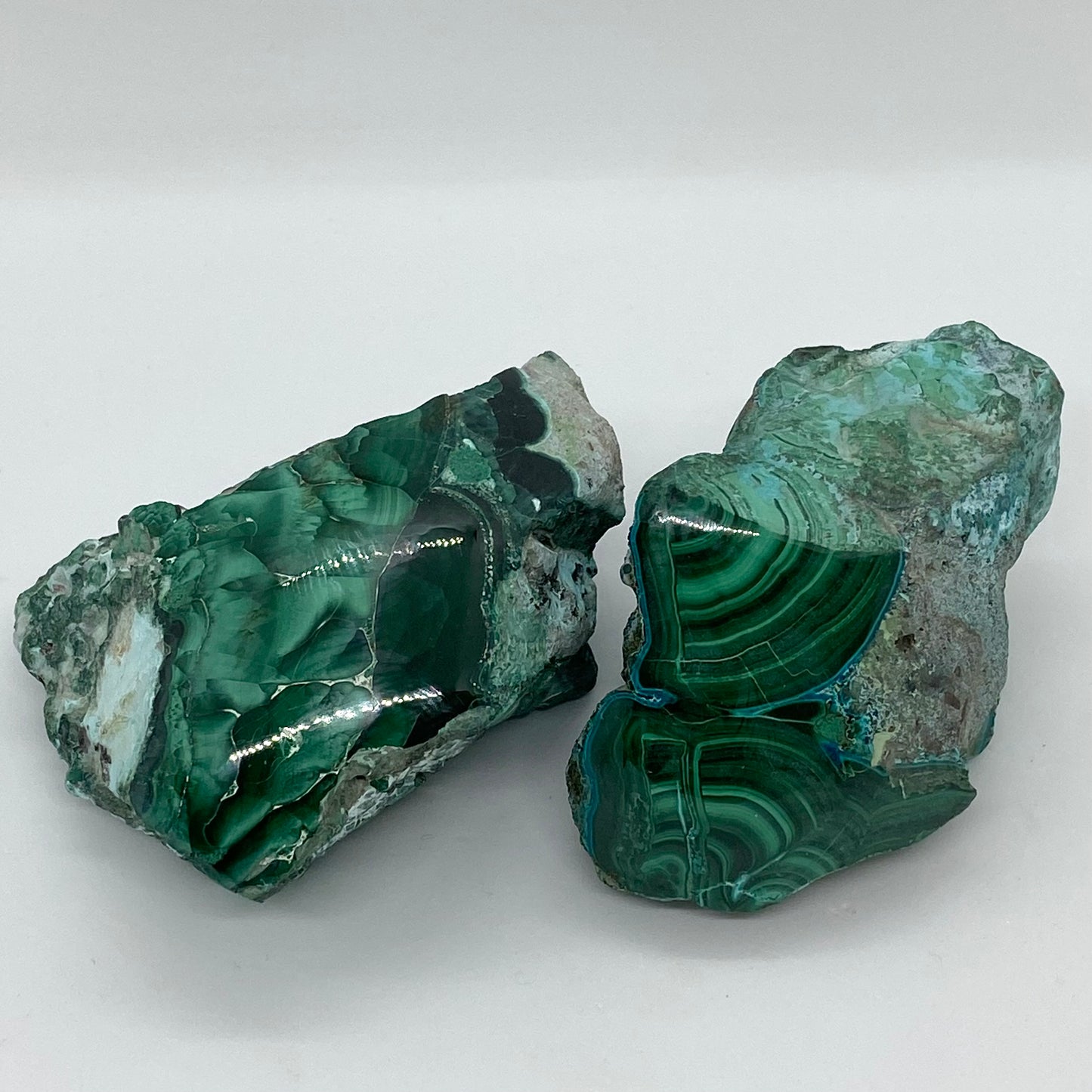 Malachite One Face Polished - Large