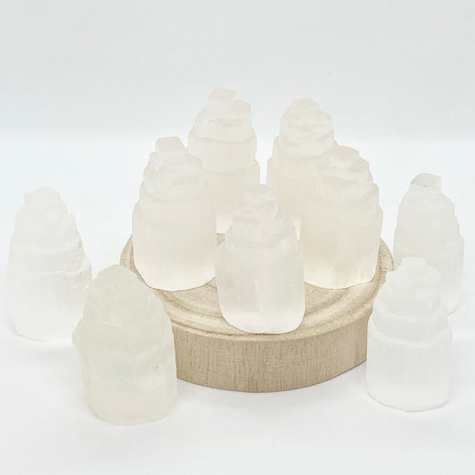 Selenite Mini Towers 6cm