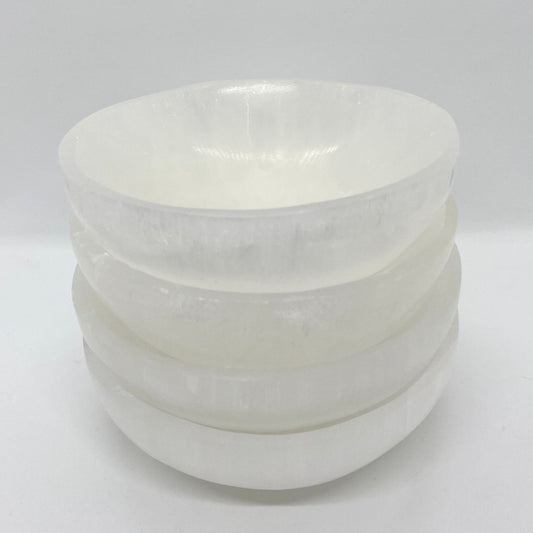 Selenite bowl 14cm