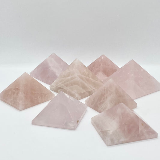 Rose Quartz Pyramid